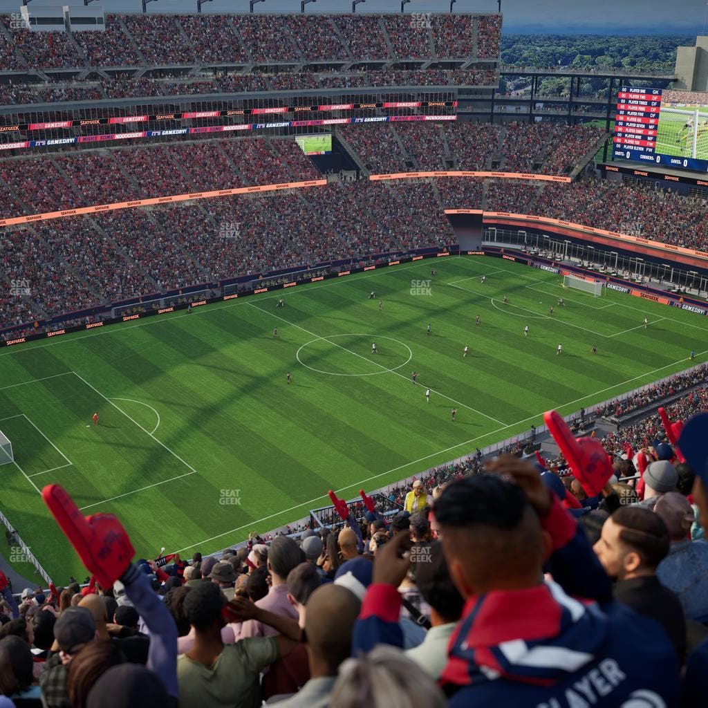 Gillette Stadium - Section 337 Seat View