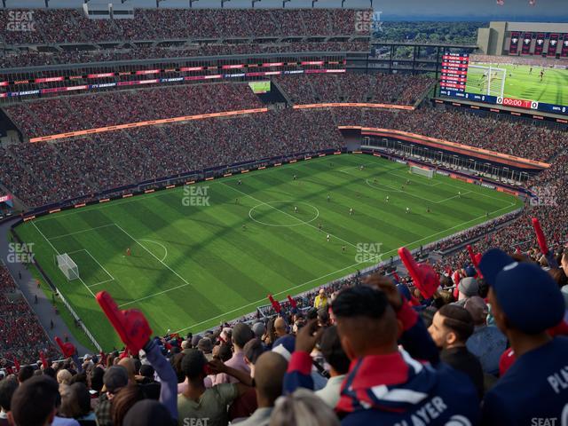 Gillette Stadium - Section 337 Seat View