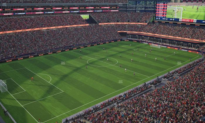 Gillette Stadium - Section 337 Seat View