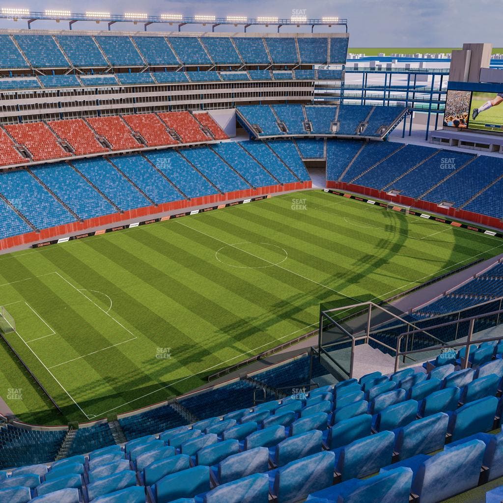 Gillette Stadium - Section 337 Seat View