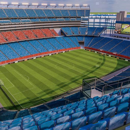 Gillette Stadium - Section 337 Seat View