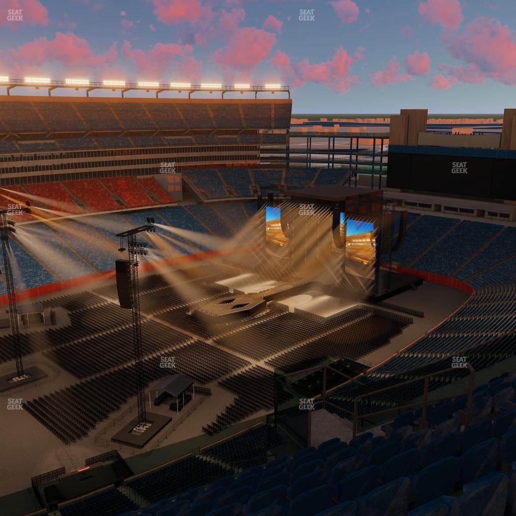 Gillette Stadium - Section 337 Seat View