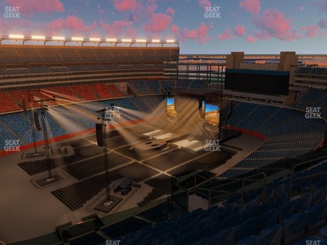 Gillette Stadium - Section 337 Seat View