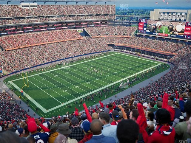 Gillette Stadium - Section 338 Seat View Gillette Stadium - Section 338 Seat View