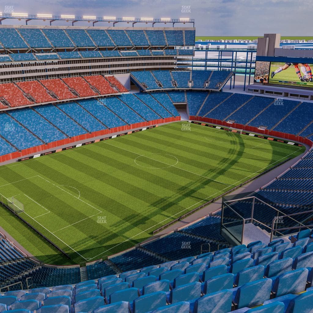 Gillette Stadium - Section 338 Seat View