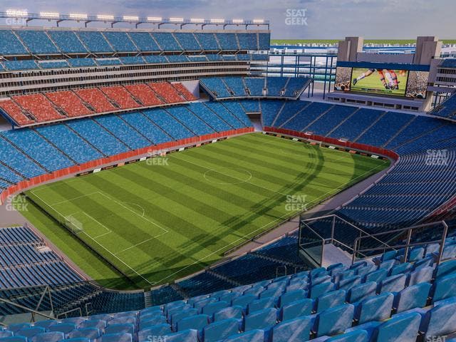 Gillette Stadium - Section 338 Seat View