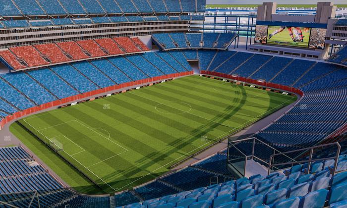Gillette Stadium - Section 338 Seat View