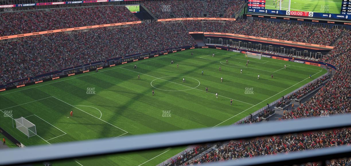 Gillette Stadium - Section 338 Seat View