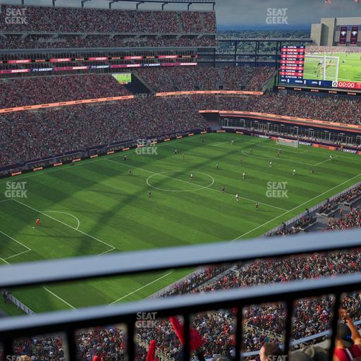 Gillette Stadium - Section 338 Seat View