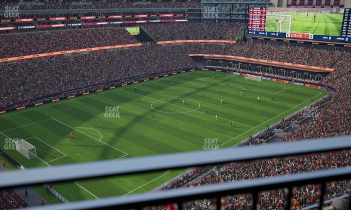 Gillette Stadium - Section 338 Seat View