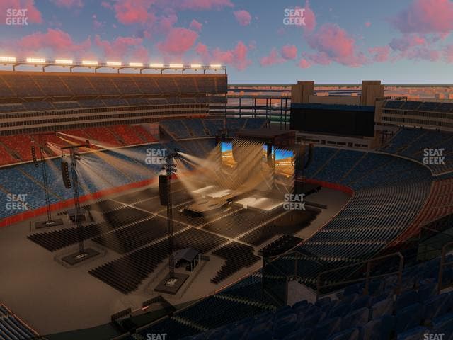 Gillette Stadium - Section 338 Seat View