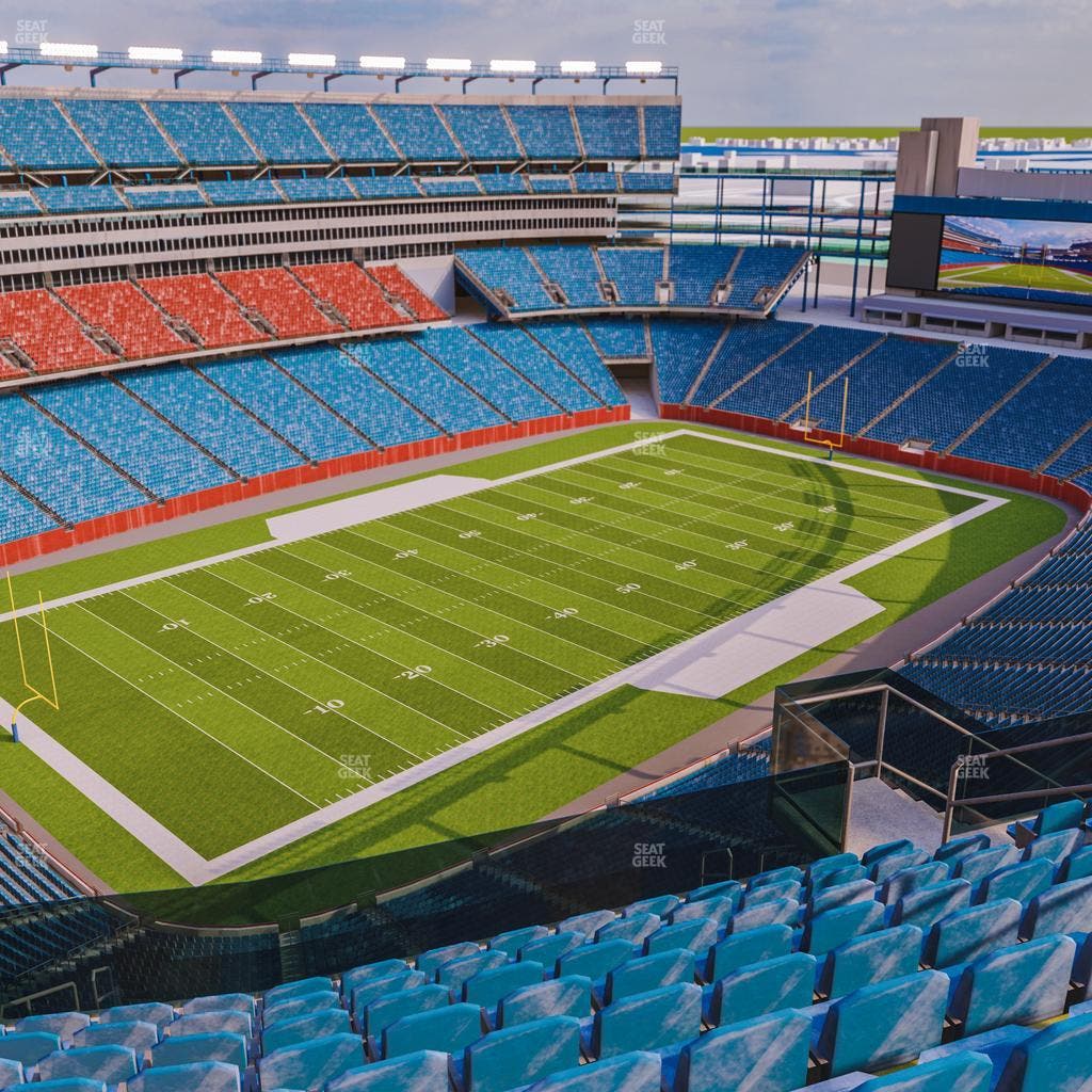 Gillette Stadium - Section 338 Seat View