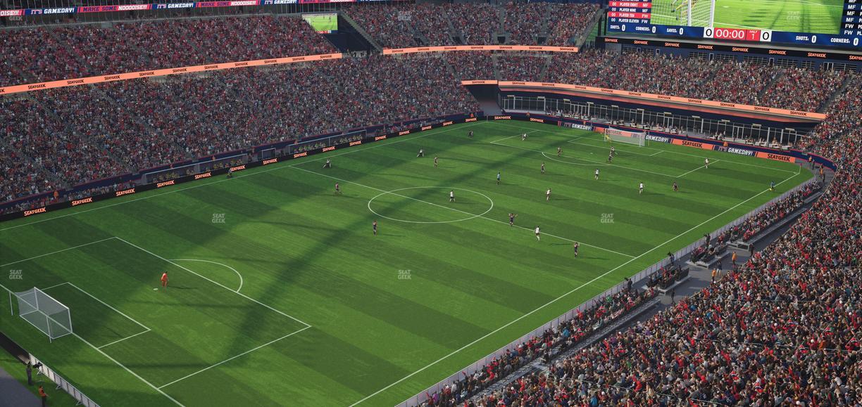 Gillette Stadium - Section 338 Seat View