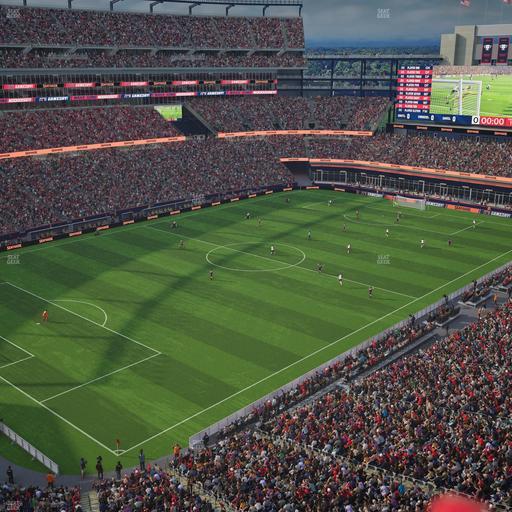 Gillette Stadium - Section 338 Seat View