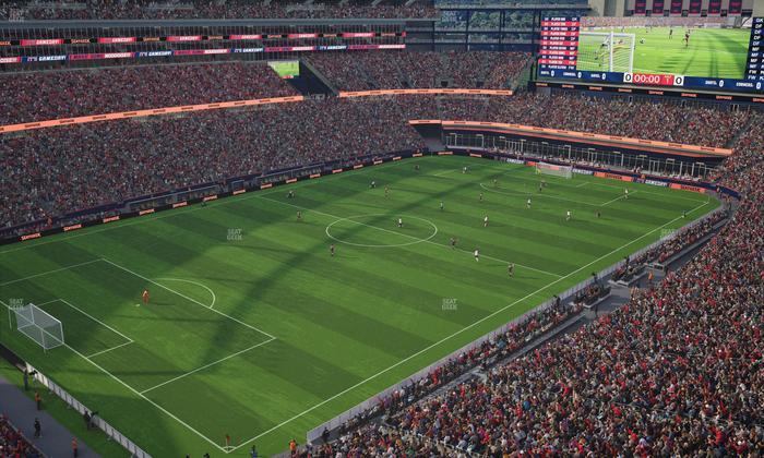 Gillette Stadium - Section 338 Seat View