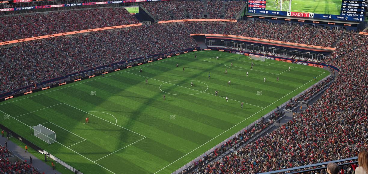 Gillette Stadium - Section 339 Seat View