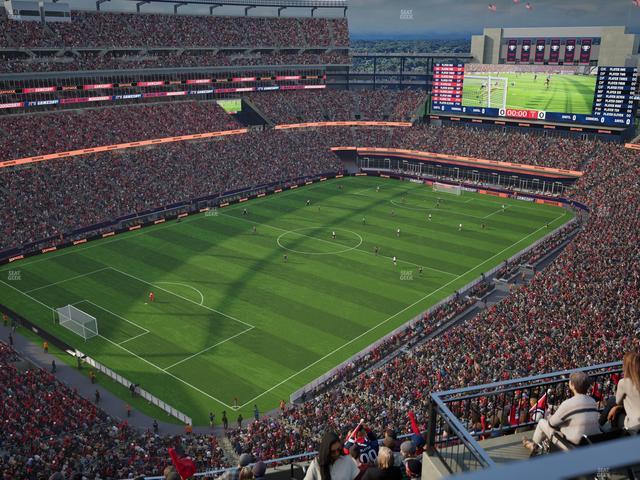 Gillette Stadium - Section 339 Seat View