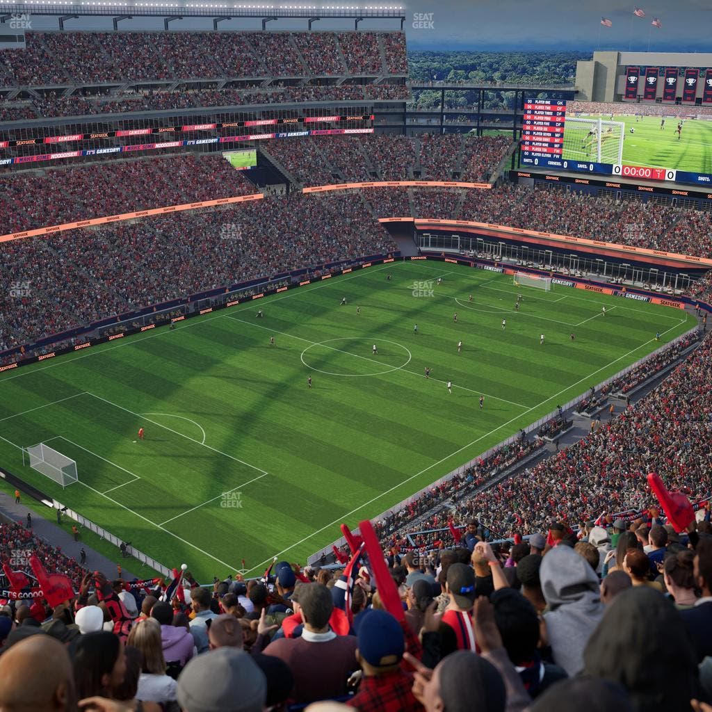 Gillette Stadium - Section 339 Seat View