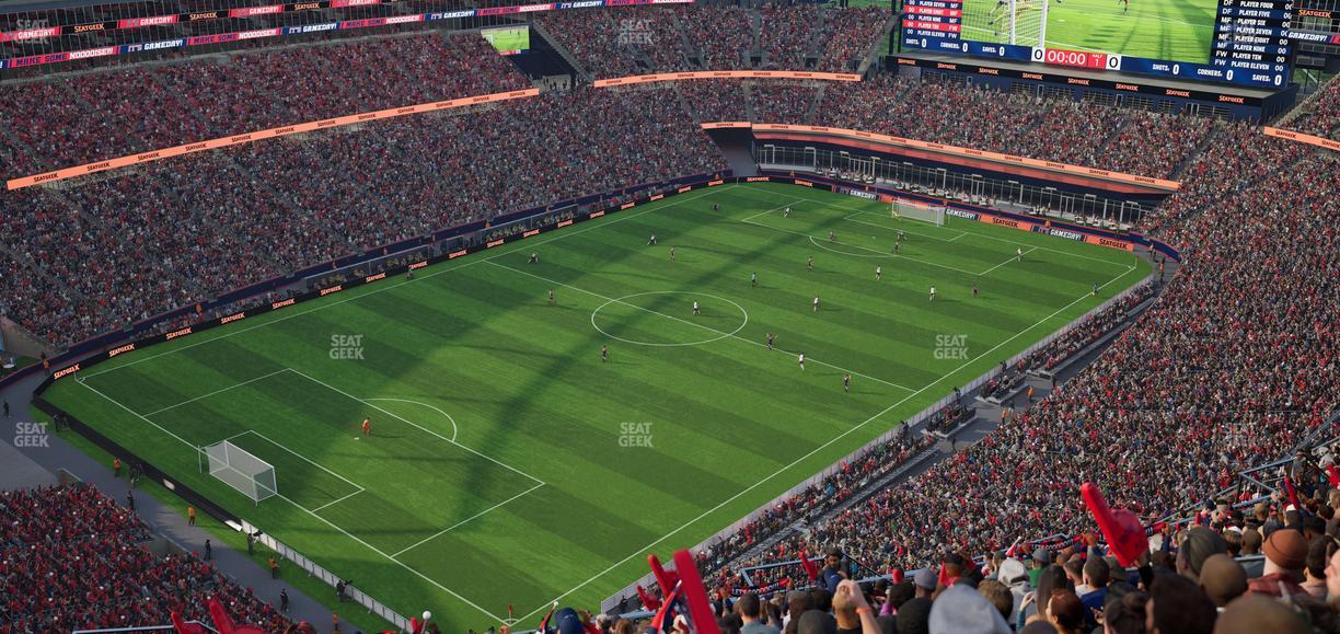 Gillette Stadium - Section 339 Seat View