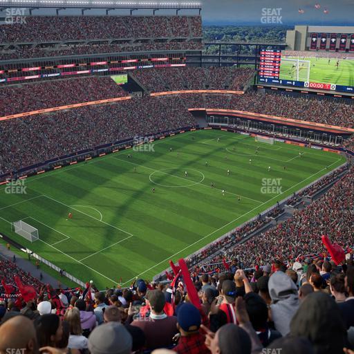 Gillette Stadium - Section 339 Seat View