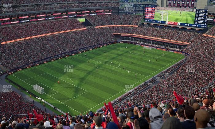 Gillette Stadium - Section 339 Seat View