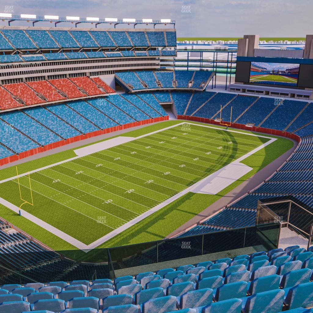 Gillette Stadium - Section 339 Seat View