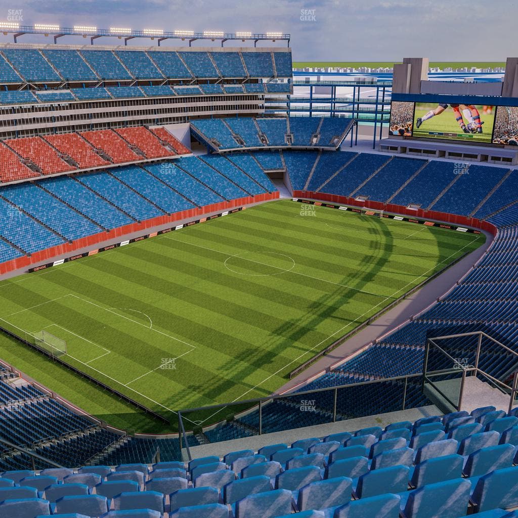 Gillette Stadium - Section 339 Seat View