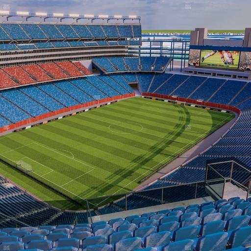 Gillette Stadium - Section 339 Seat View