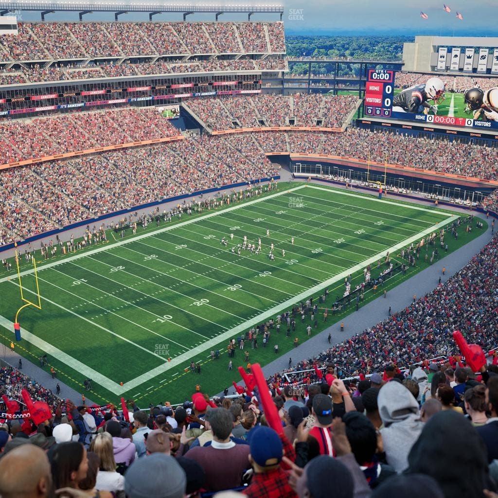 Gillette Stadium - Section 339 Seat View