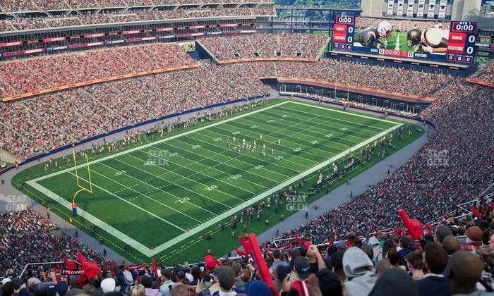 Gillette Stadium - Section 339 Seat View