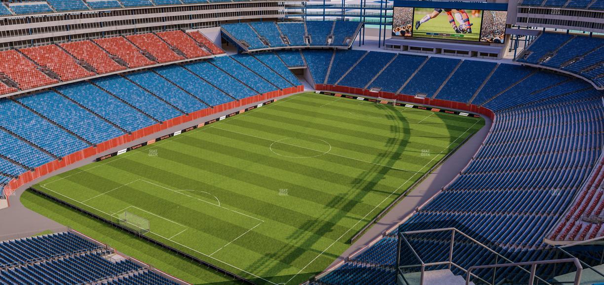 Gillette Stadium - Section 340 Seat View