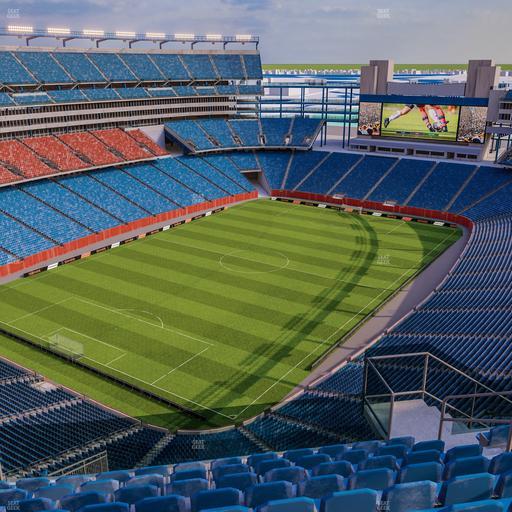 Gillette Stadium - Section 340 Seat View
