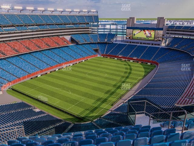 Gillette Stadium - Section 340 Seat View