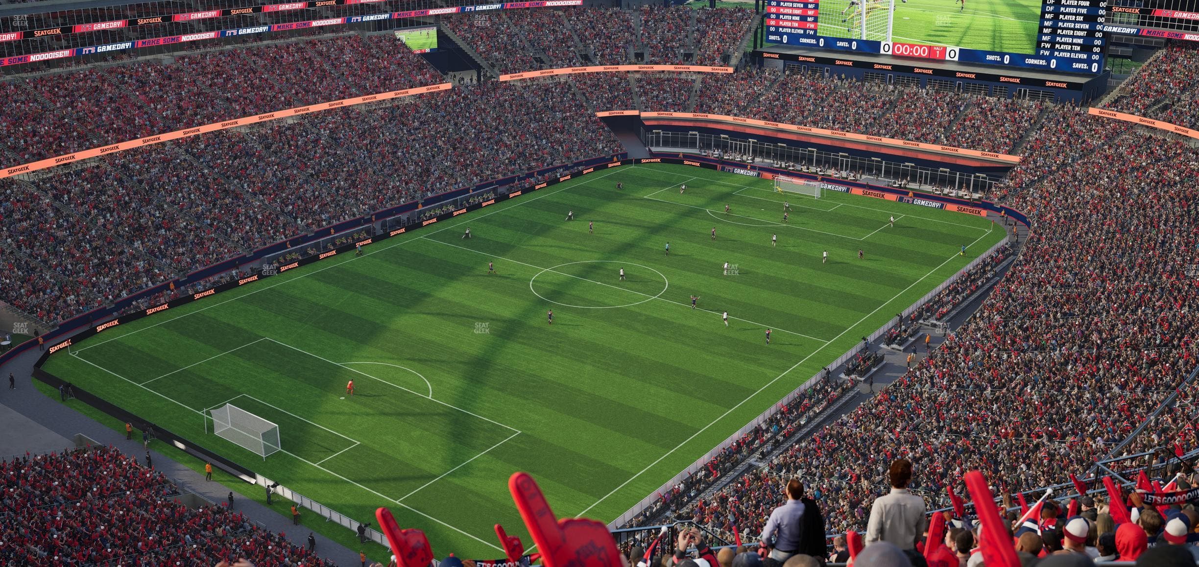 Gillette Stadium - Section 340 Seat View