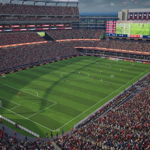 Gillette Stadium - Section 340 Seat View