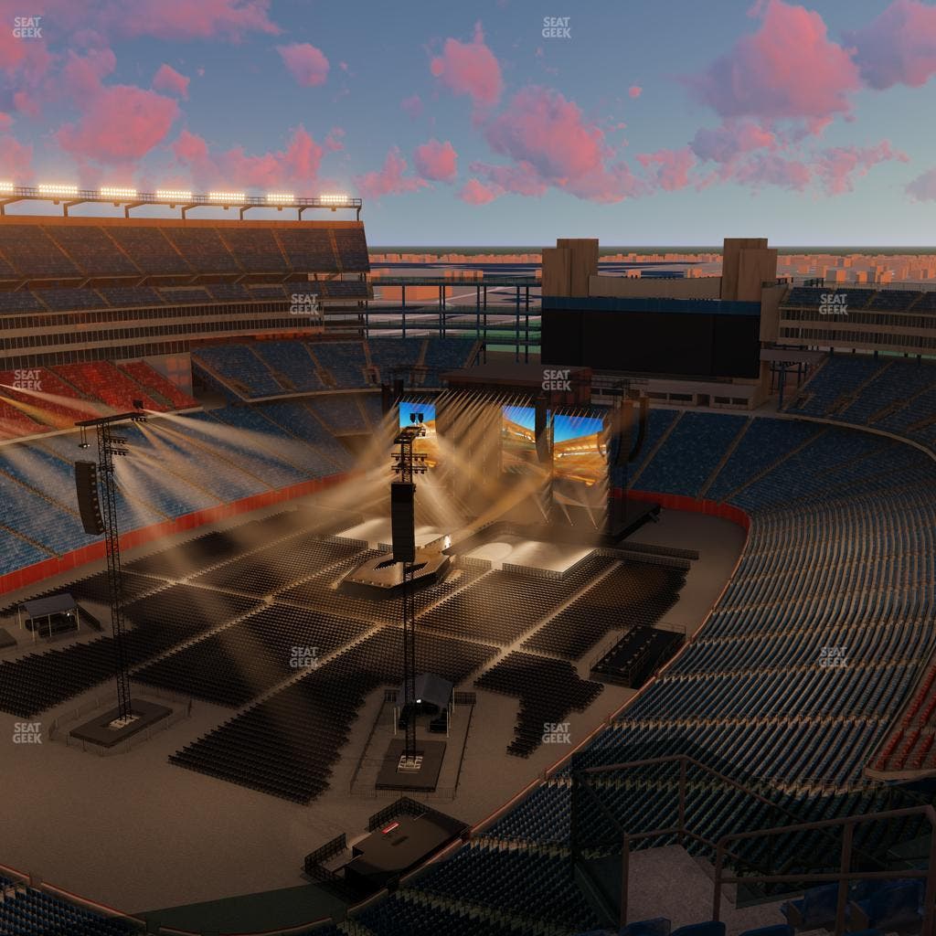 Gillette Stadium - Section 340 Seat View