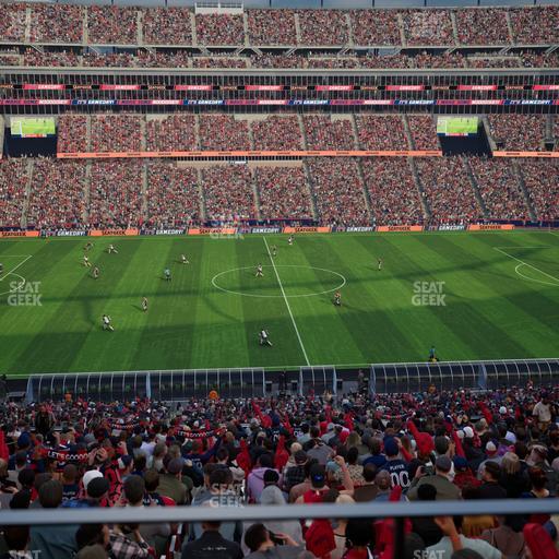 Gillette Stadium - Section Club 10 Seat View