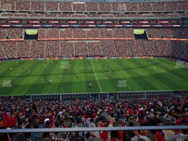 Gillette Stadium - Section Club 10 Seat View