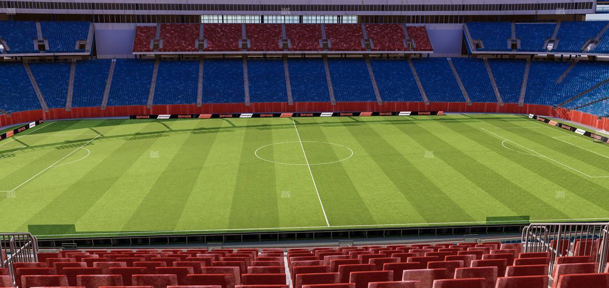 Gillette Stadium - Section Club 10 Seat View