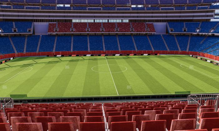 Gillette Stadium - Section Club 10 Seat View