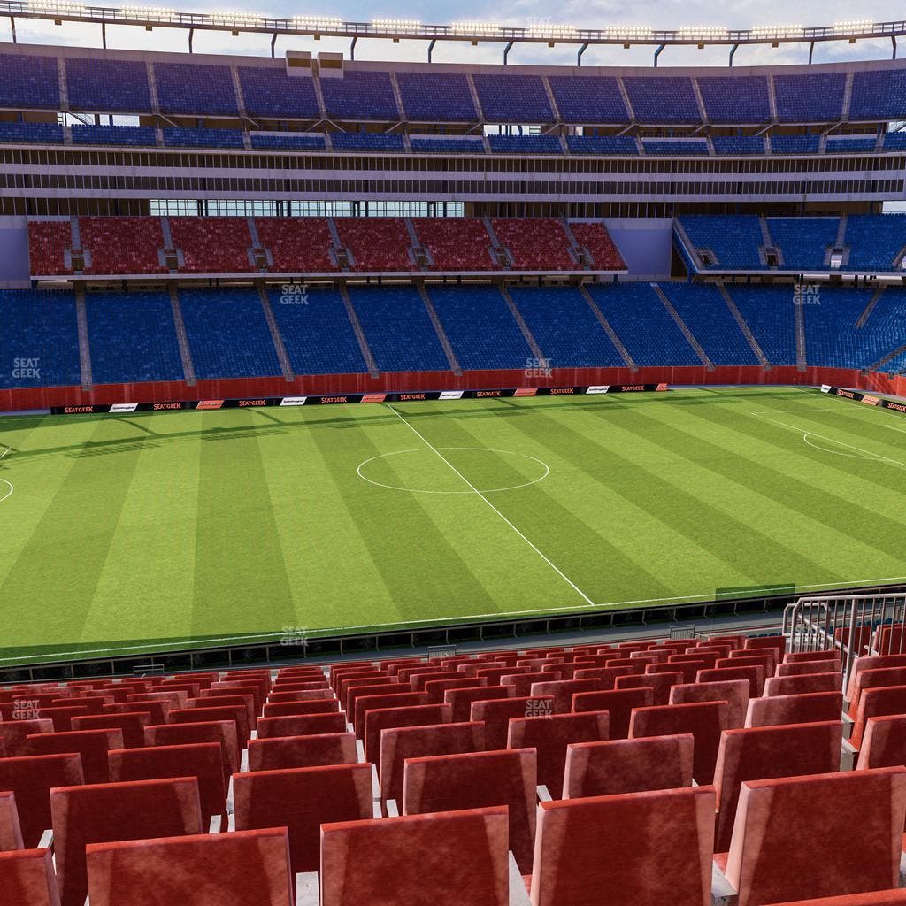 Gillette Stadium - Section Club 11 Seat View