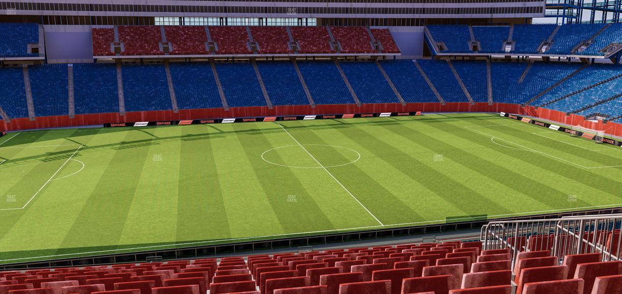 Gillette Stadium - Section Club 11 Seat View