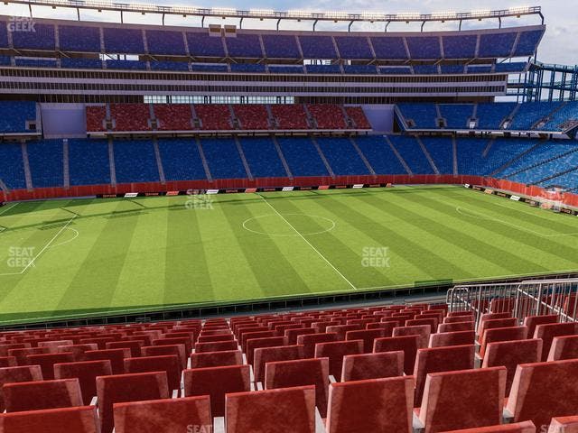Gillette Stadium - Section Club 11 Seat View
