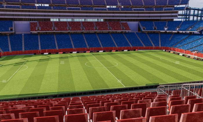 Gillette Stadium - Section Club 11 Seat View