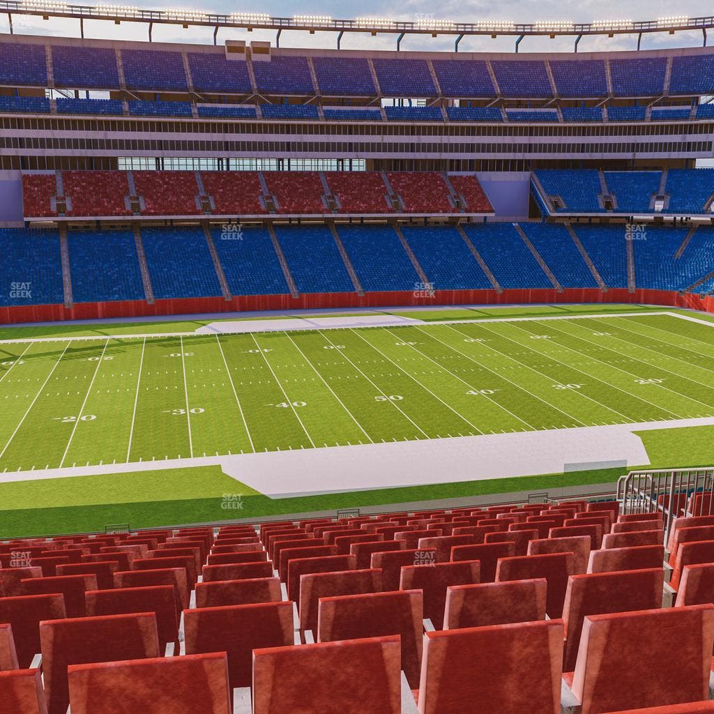 Gillette Stadium - Section Club 11 Seat View