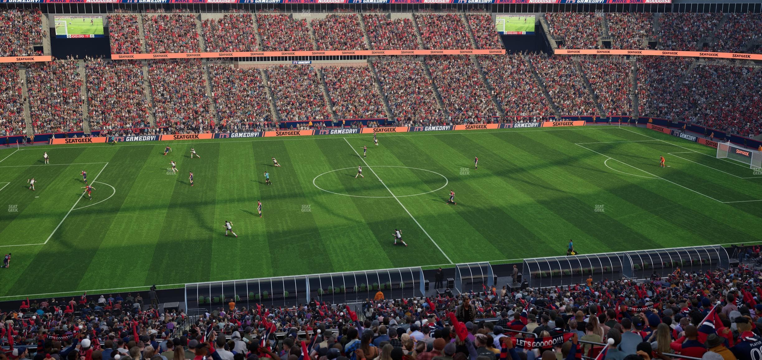 Gillette Stadium - Section Club 11 Seat View