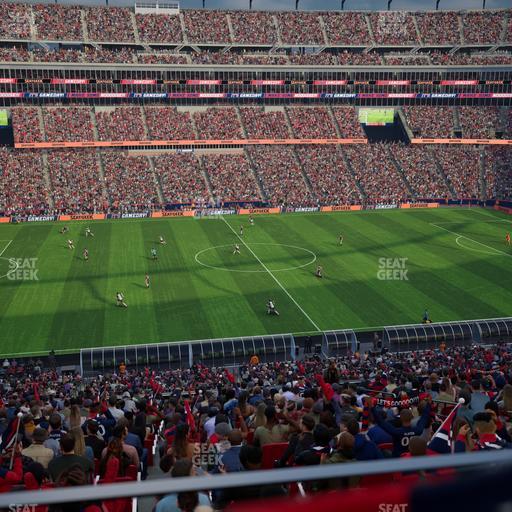 Gillette Stadium - Section Club 11 Seat View