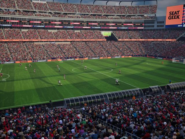 Gillette Stadium - Section Club 12 Seat View