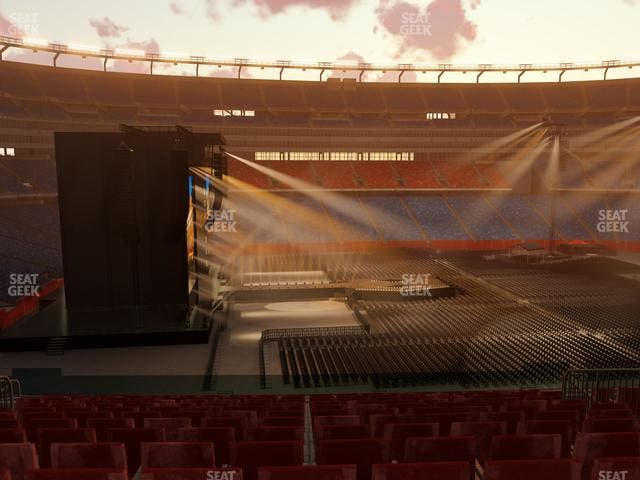 Gillette Stadium - Section Club 12 Seat View
