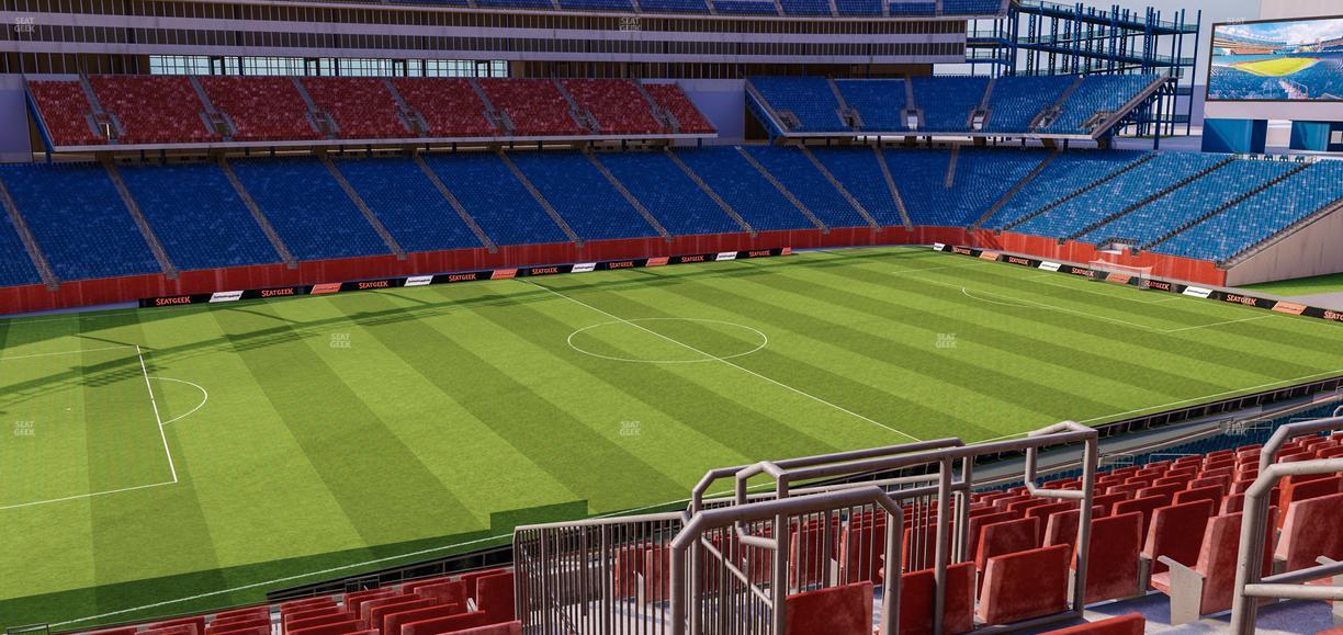 Gillette Stadium - Section Club 13 Seat View